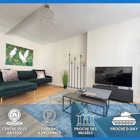 Bajocasse Apt Duplex Spacieux 3 Ch 2 Sdb Cosy Plein Centre Bayeux Decoration Elegante Proche Plages Du Debarquement Екстериор снимка